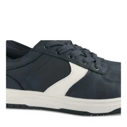 Baskets MARINE Garçon Motif Uni Lacets