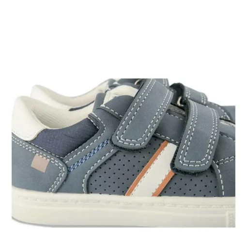 Baskets MARINE Garçon Motif Multicolore Scratch