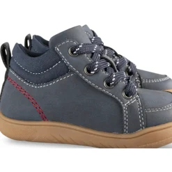Baskets MARINE Garçon Motif Uni Lacets + Fermeture éclair