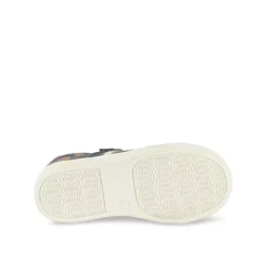 Baskets MARINE Garçon Motif Multicolore Scratch