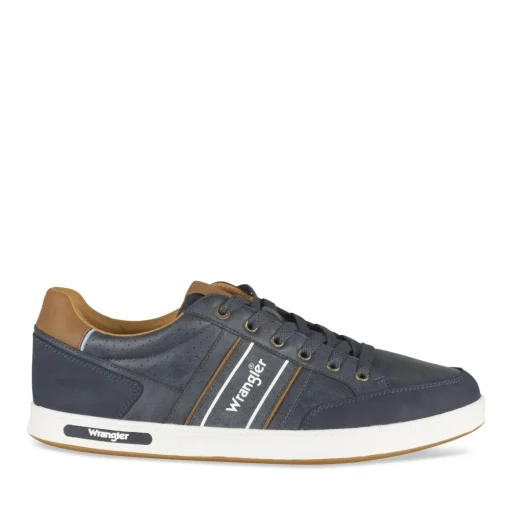 Baskets MARINE Homme Motif Uni Lacets