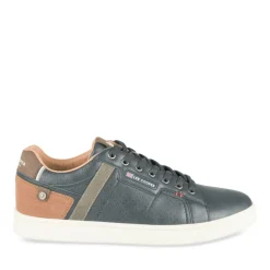 Baskets MARINE Homme Motif Uni Lacets