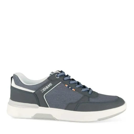 Baskets MARINE Homme Motif Uni Lacets