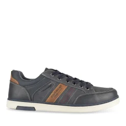 Baskets MARINE Homme Motif Uni Lacets