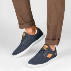 Baskets MARINE Homme Motif Uni Lacets