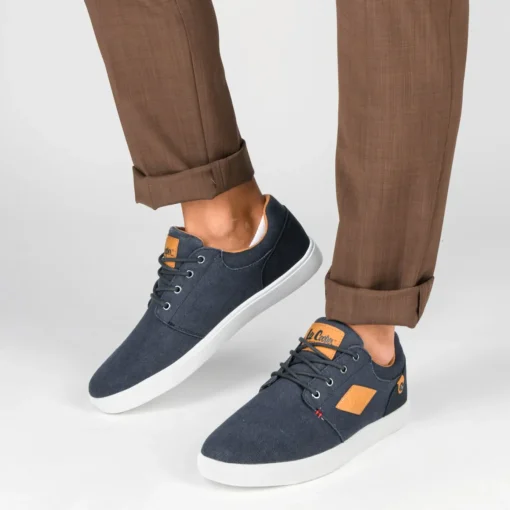 Baskets MARINE Homme Motif Uni Lacets
