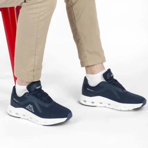 Baskets MARINE Homme Motif Uni Lacets