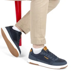 Baskets MARINE Homme Motif Uni A Enfiler