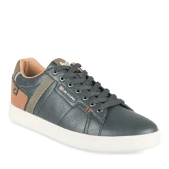 Baskets MARINE Homme Motif Uni Lacets