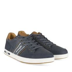 Baskets MARINE Homme Motif Uni Lacets