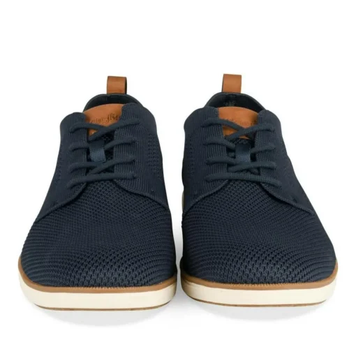 Baskets MARINE Homme Motif Uni Lacets