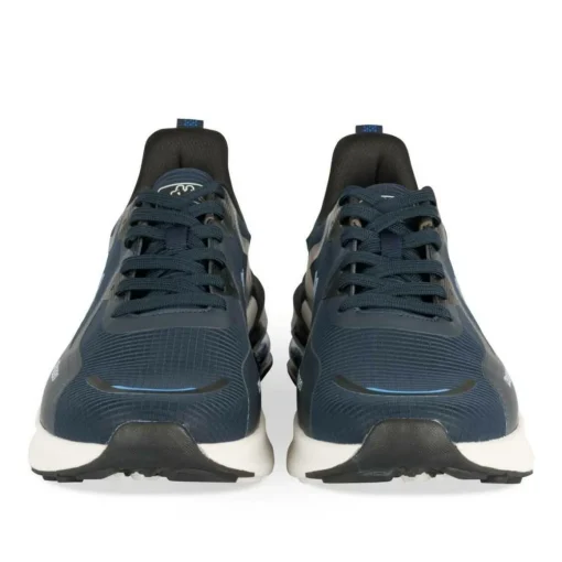 Baskets MARINE Homme Motif Uni Lacets