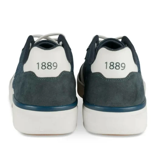 Baskets MARINE Homme Motif Uni Lacets