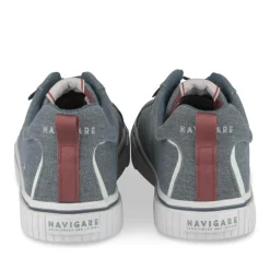 Baskets MARINE Homme Motif Uni Lacets