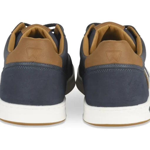 Baskets MARINE Homme Motif Uni Lacets