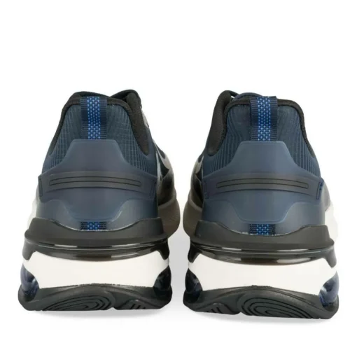Baskets MARINE Homme Motif Uni Lacets