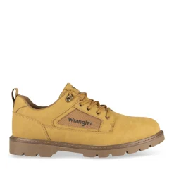Baskets MARRON Homme Motif Uni Lacets