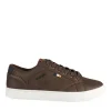 Baskets MARRON Homme Motif Multicolore Lacets
