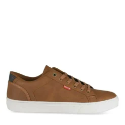 Baskets MARRON Homme Motif Uni A Enfiler