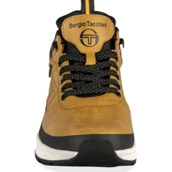 Baskets MARRON Homme Motif Uni Lacets