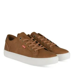 Baskets MARRON Homme Motif Uni A Enfiler