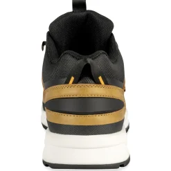 Baskets MARRON Homme Motif Uni Lacets
