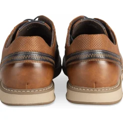 Baskets MARRON Homme Motif Uni Lacets