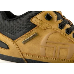 Baskets MARRON Homme Motif Uni Lacets