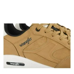 Baskets MARRON Homme Motif Uni Lacets