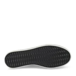 Baskets Montante BLANC Femme Motif Uni Lacets