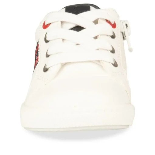 Baskets Montante BLANC Garçon Lacets