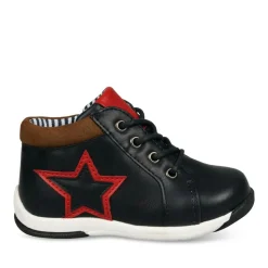 Baskets Montante BLEU Garçon Lacets