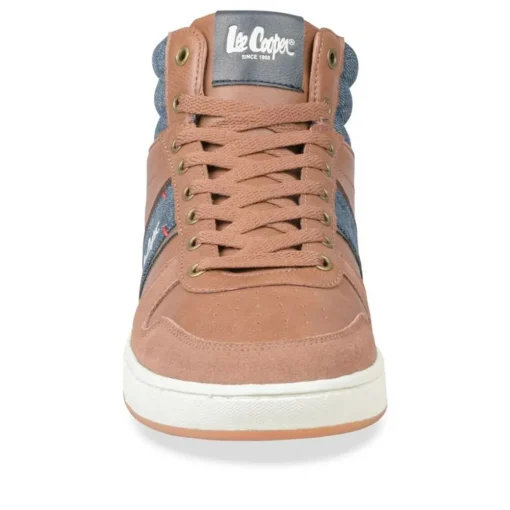 Baskets Montante COGNAC Homme Lacets