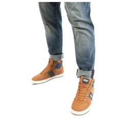 Baskets Montante COGNAC Homme Lacets