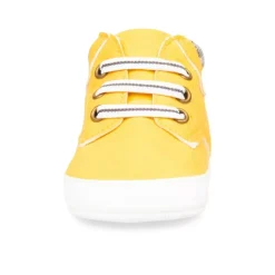 Baskets Montante JAUNE Garçon Elastique