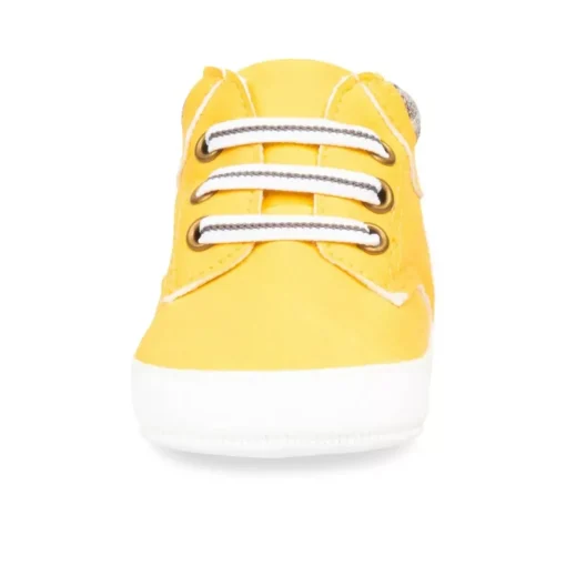 Baskets Montante JAUNE Garçon Elastique
