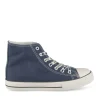 Baskets Montante MARINE Femme Motif Uni Lacets