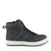 Baskets Montante MARINE Garçon Motif Uni Lacets