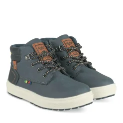 Baskets Montante MARINE Garçon Motif Uni Lacets