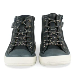 Baskets Montante MARINE Garçon Motif Uni Lacets