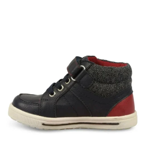 Baskets Montante MARINE Garçon Scratch