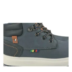 Baskets Montante MARINE Garçon Motif Uni Lacets