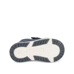 Baskets Montante MARINE Garçon Motif Animal Scratch