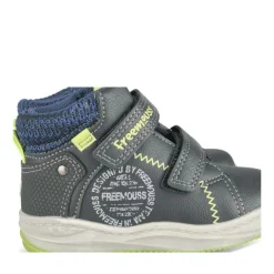 Baskets Montante MARINE Garçon Motif Multicolore Scratch