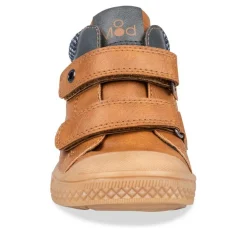 Baskets Montante MARINE Garçon Motif Uni Scratch