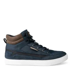 Baskets Montante MARINE Homme Motif Uni Lacets