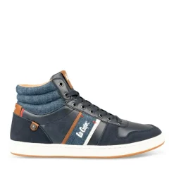 Baskets Montante MARINE Homme Lacets