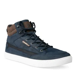 Baskets Montante MARINE Homme Motif Uni Lacets