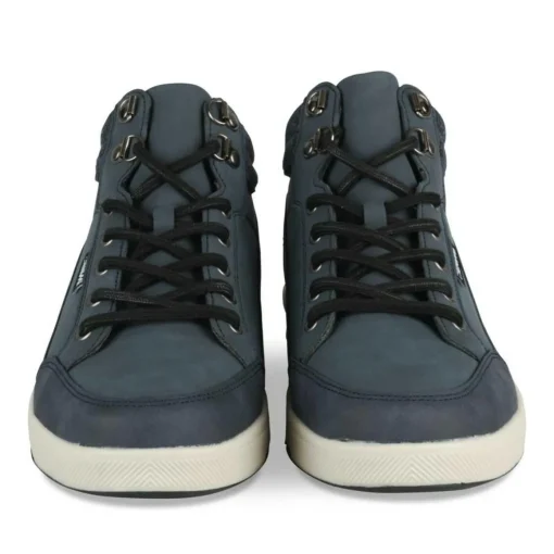 Baskets Montante MARINE Homme Motif Uni Lacets