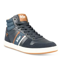 Baskets Montante MARINE Homme Lacets
